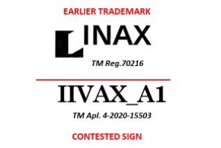 Applied-for mark  “IIVAX_A1” is opposed